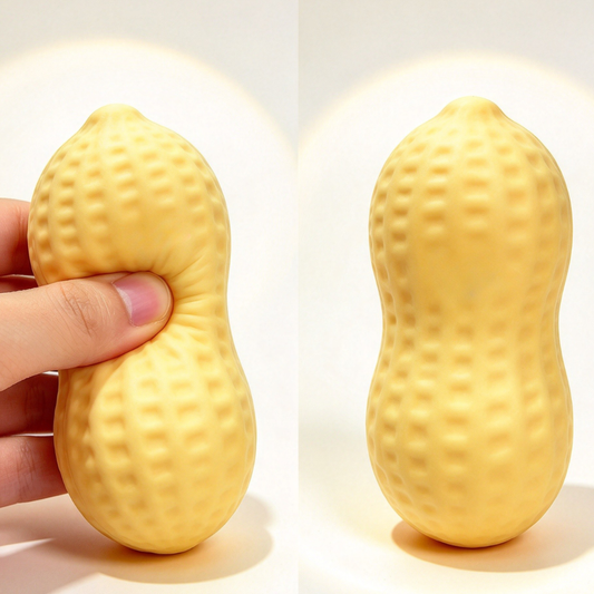Cute Peanut Crunchy Squeeze Toy