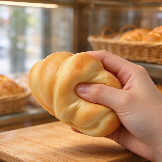 Butter Dinner Roll Squishy
