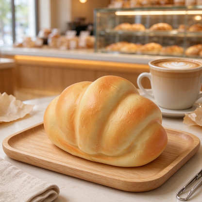 Butter Dinner Roll Squishy