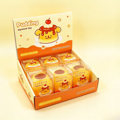 Caramel Pudding Crunchy Toy