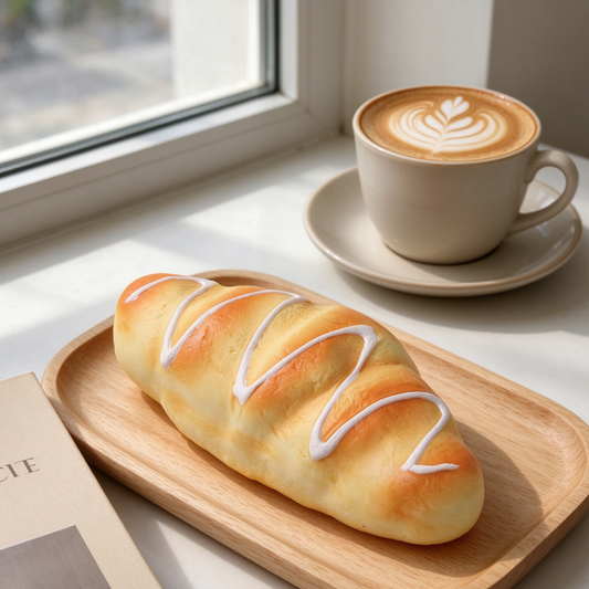 Cream Swirl Bread Squishy