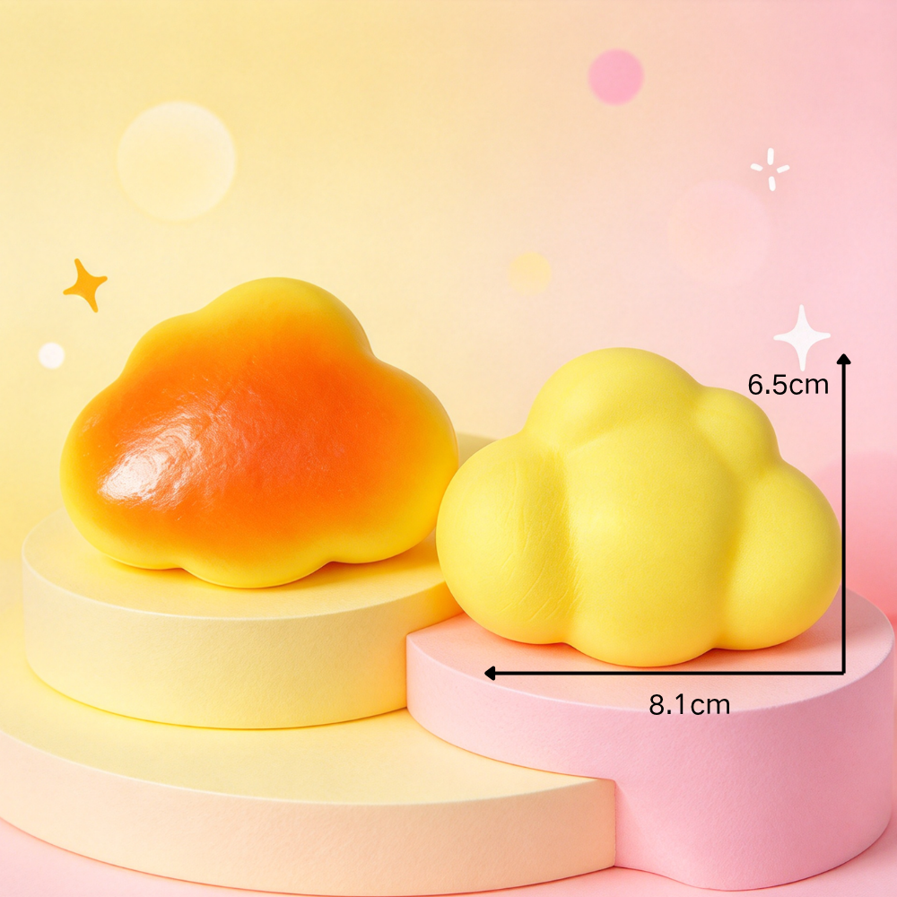 Fluffy Cloud Bread Squishy