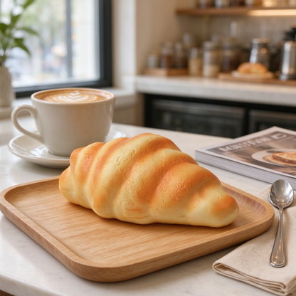 French Butter Croissant Squishy