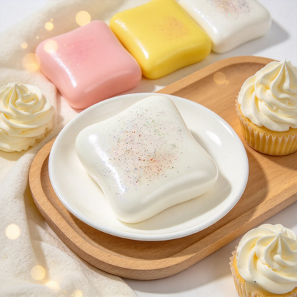 Glitter Butter Block Squishy