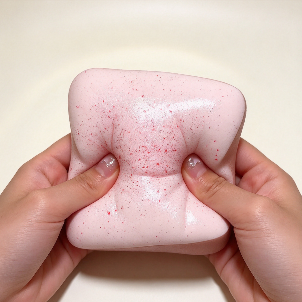 Glitter Butter Block Squishy
