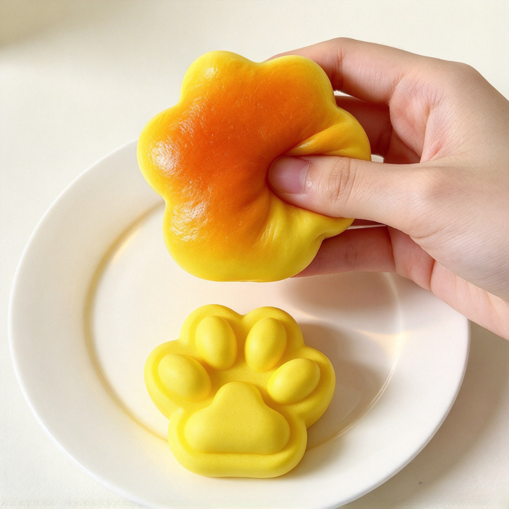 Kitty Cat Paw Bread Squishy