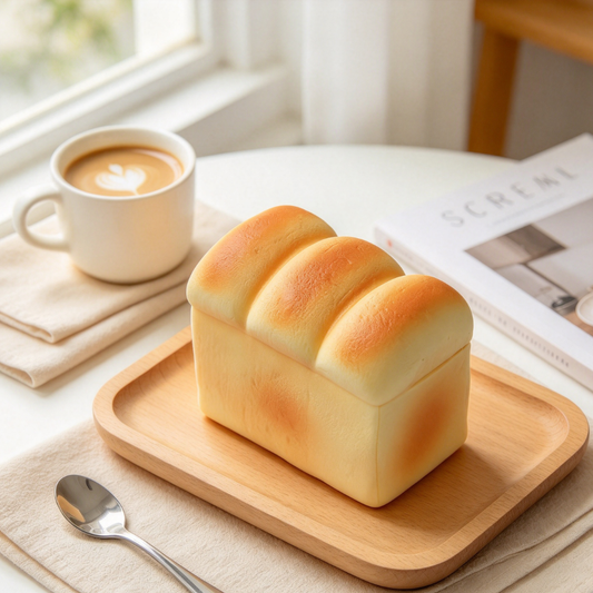 Milk Bread Loaf Squishy