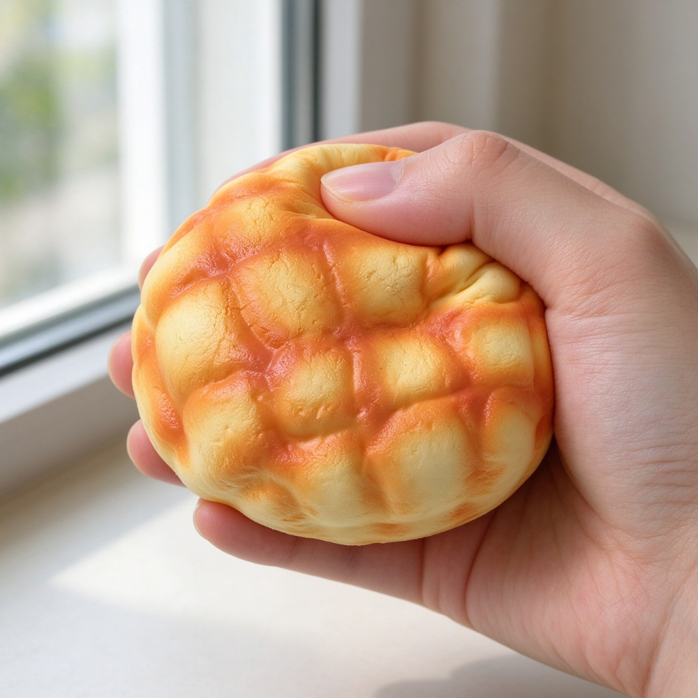 Pineapple Bun Squishy